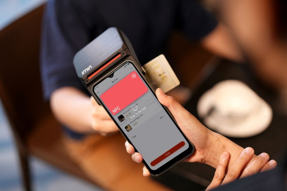 Menu pengaturan NFC pada ponsel Android