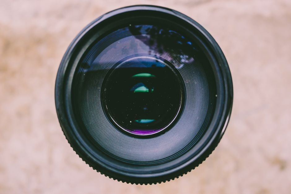Komponen sensor kamera digital dan sirkuit pemroses gambar mikroskopis